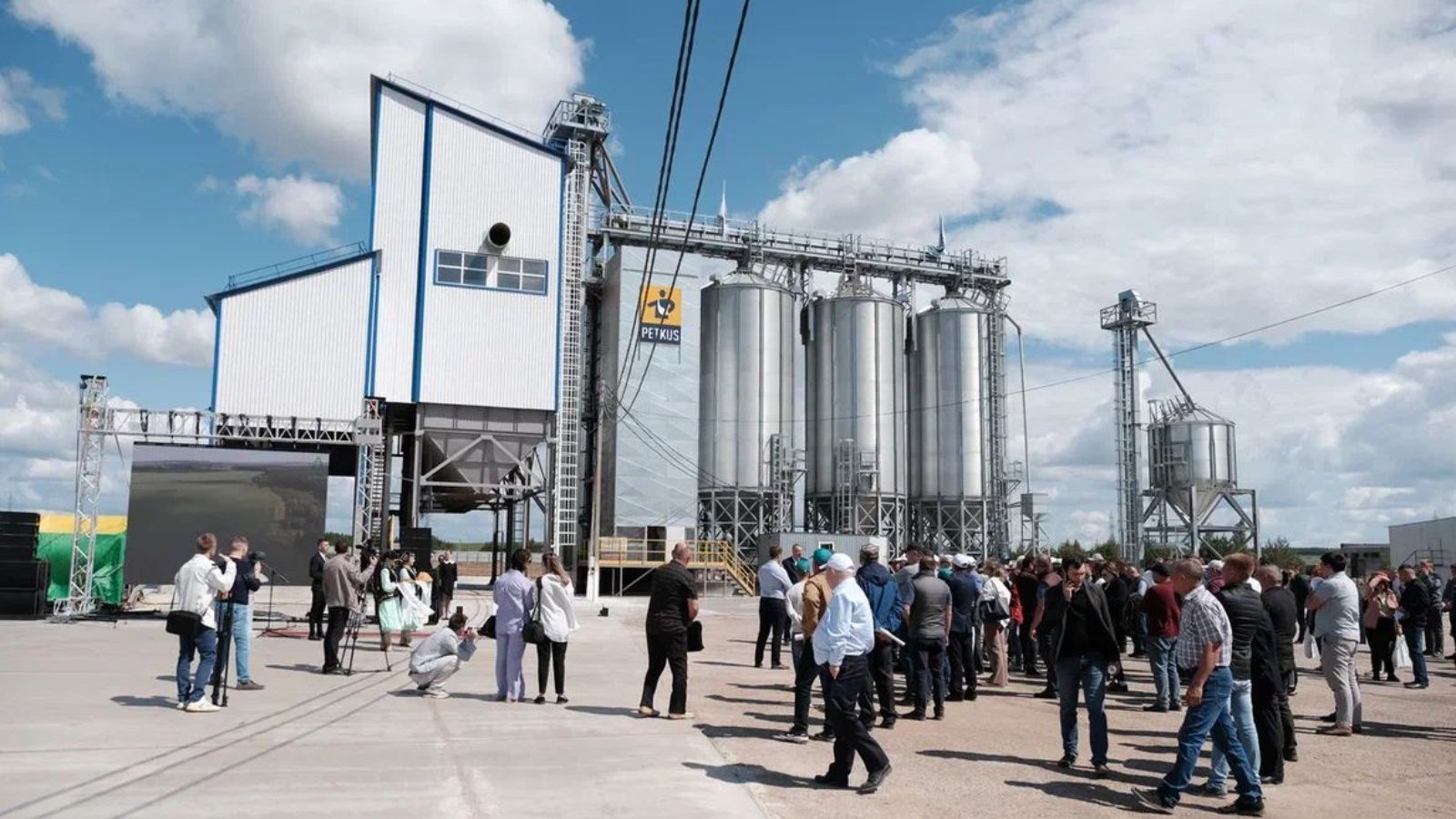 В Республике Татарстан открылся зерносушильный комплекс непрерывного цикла с бережным обращением продуктов – Парагро